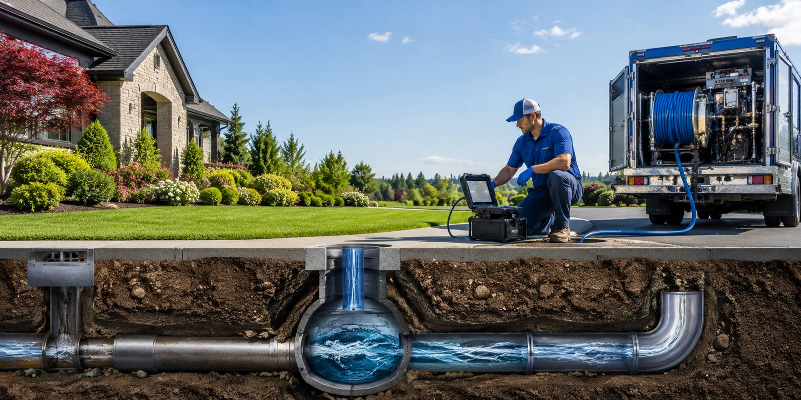 Drainage restoration information for Zanesfield, OH